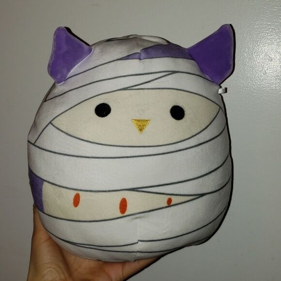 Squishmallows Holly Owl Mummy Halloween 2021 8 inch new with tags - Picture 1 of 2
